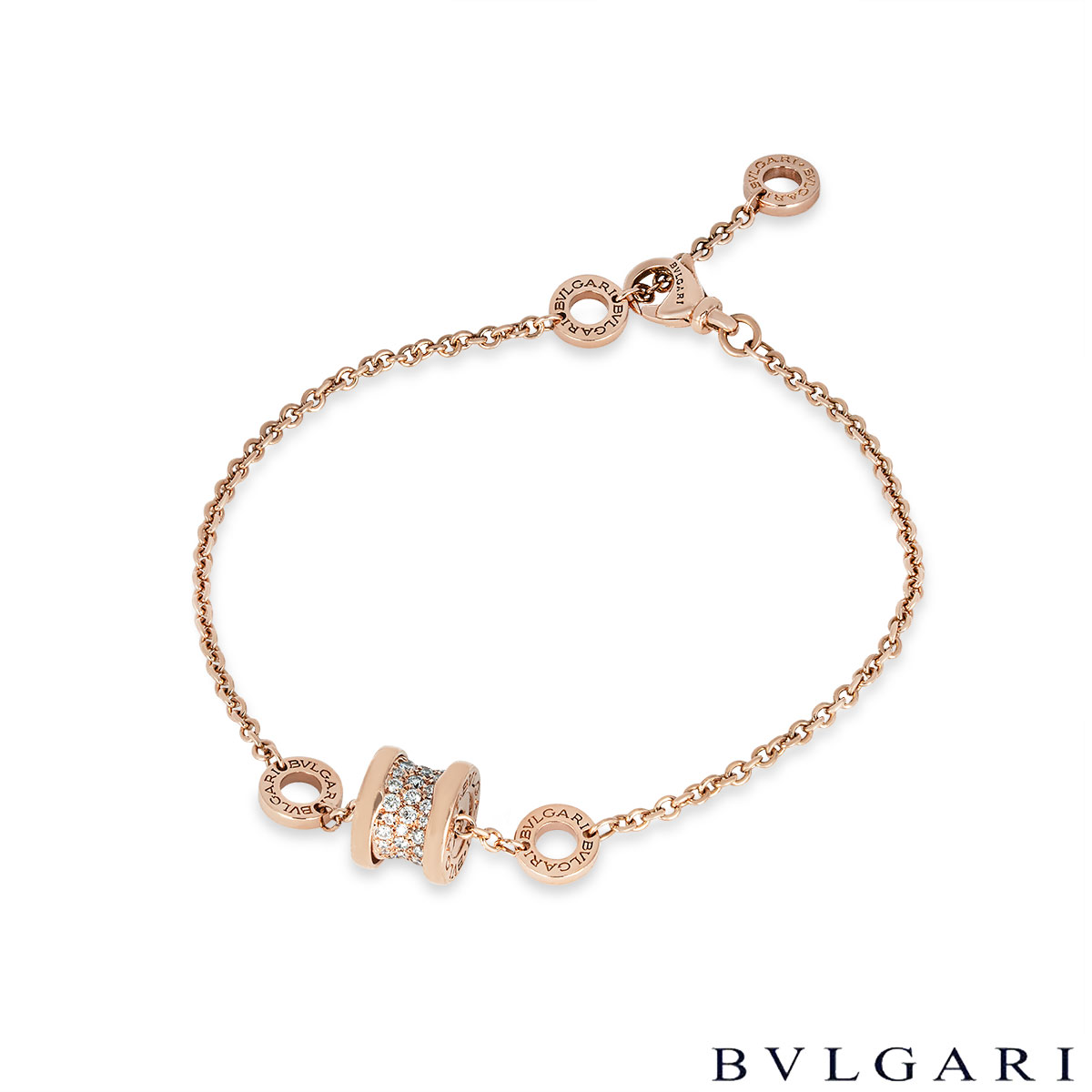 Bvlgari Rose Gold Diamond B.Zero1 Bracelet BR857358 Bvlgari Rose Gold Diamond B.Zero1 Bracelet BR857358